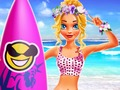 Mchezo Msichana Nina Surfer  online
