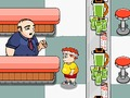 Mchezo Diner Tapper... Dash kwa Smoothie ya Superhero  online