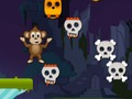 Mchezo Jumper ya tumbili ya Halloween online