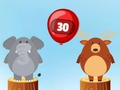 Mchezo Balloons ya jungle rounding  online