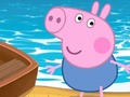 Mchezo Piggy Kuangalia Kwa Barabara ya Bahari  online
