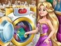 Mchezo Siku ya Laundry ya Goldie Princess  online