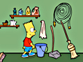 Mchezo Bart Simpson aliona  online