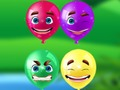 Mchezo Baluni za emoticon online
