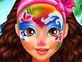 Mchezo Oceania Princess Moana Sanaa ya uso online