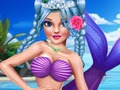 Mchezo Princess Mermaid Makeup Sinema  online