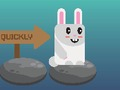 Mchezo Sungura ya Blocky Kuruka  online