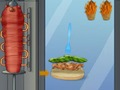 Mchezo Doner Kebab Saladi, Nyanya, vitunguu  online