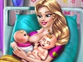Mchezo Mommy Twins kuzaliwa  online