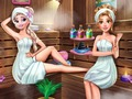 Mchezo Ice Malkia Sauna Realife  online