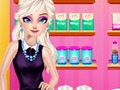 Mchezo Elsa Cooking Ice Cream Sandwichi  online