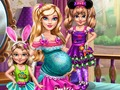 Mchezo Barbie na mapacha  online