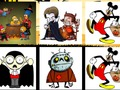Mchezo Halloween: katuni  online
