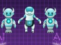 Mchezo Roboti: Mechi ya Kadi ya Kumbukumbu  online