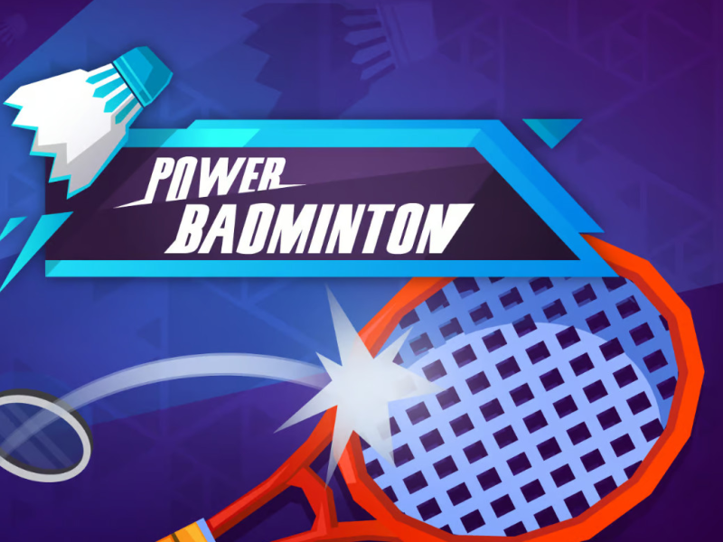 Mchezo Nguvu ya badminton  online
