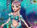 Mchezo Elsa Mermaid dhidi ya Princess  online
