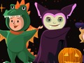 Mchezo Tofauti katika Halloween  online