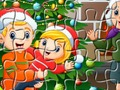 Mchezo Xmas Sherehe Jigsaw  online