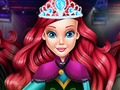 Mchezo Little Mermaid Ariel: Halloween Party  online