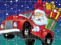 Mchezo Jigsaw ya Magari ya Krismasi  online