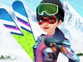 Mchezo Wakati wa Ski ya Ladybug  online