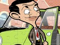 Mchezo Bwana Bean puzzle  online