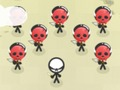 Mchezo Ninja stickman kick  online