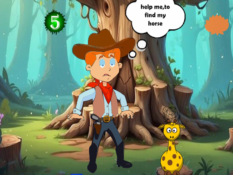 Mchezo Gundua Hunter alikosa farasi online