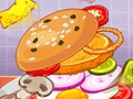 Mchezo Changamoto Kubwa ya Burger  online