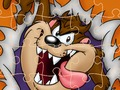 Mchezo Katuni Halloween puzzle  online