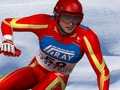 Mchezo Ski simulator slalom  online