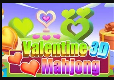 Mchezo Valentine 3d Mahjong online