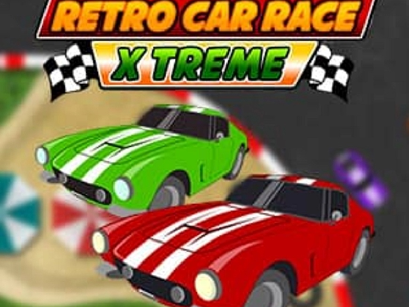 Mchezo Mbio ya gari la Retro Xtreme  online