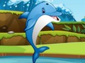 Mchezo Mbio ya Dice ya Dolphin  online