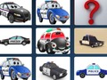 Mchezo Kumbukumbu za Magari ya Polisi  online