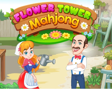 Mchezo Maua mnara Mahjong  online