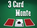 Mchezo 3 kadi ya Monte  online