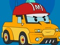 Mchezo Kitabu cha rangi ya Robocar Poli  online