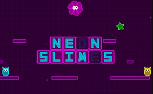 Mchezo Neon Slimes online