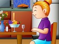 Mchezo Jigsaw ya Familia ya chakula cha jioni  online