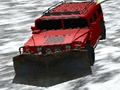 Mchezo Kusafisha theluji kwenye jeep  online