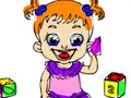 Mchezo Kurudi Shule: Colora ya Doll ya watoto  online