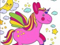 Mchezo Fabulous Cute Unicorn Kitabu cha Kuchorea  online