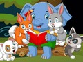 Mchezo Kumbukumbu ya Wanyama cute  online