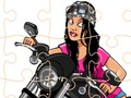 Mchezo Baiskeli wa Crazy Jigsaw online