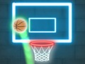 Mchezo Swipe Basketball Neon online
