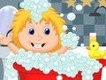 Mchezo Mtoto wa Jigsaw ya Bath  online