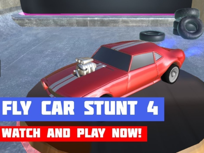 Mchezo Kuruka gari Stunt 4  online