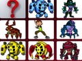 Mchezo Ben 10 Kumbukumbu ya changamoto  online