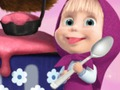 Mchezo Dash ya kupikia ya Masha & Bear  online